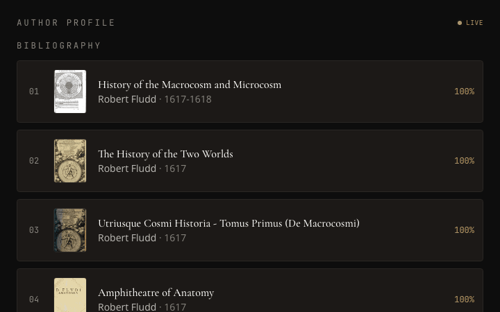 Philosopher / Author Profile preview