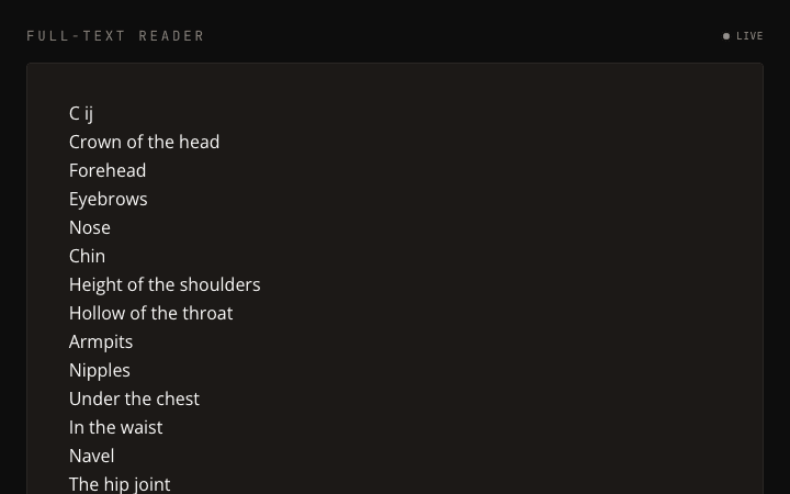 Full-Text Reader preview